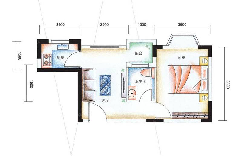 戶型一室7