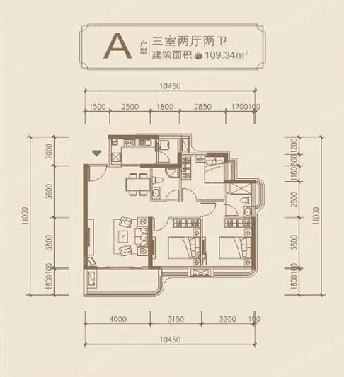 泰和緣A戶型圖