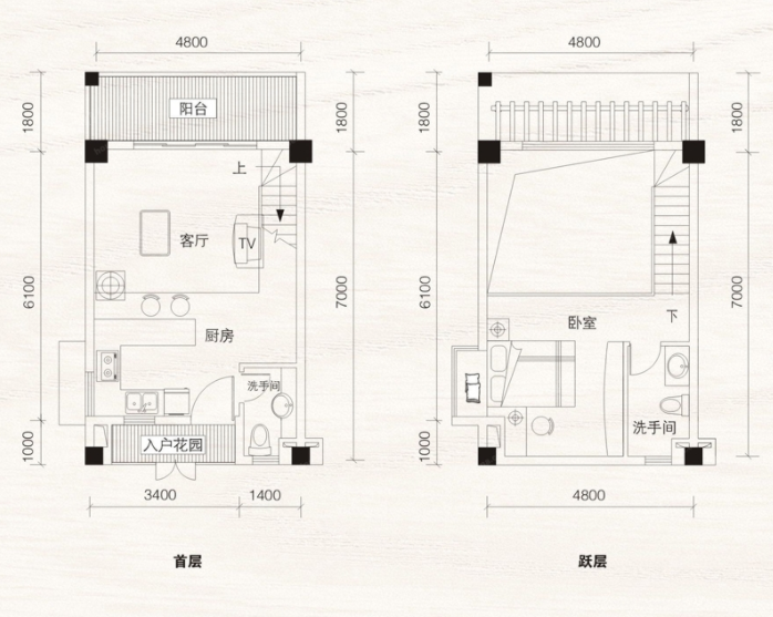 城市海岸三期L1B户型