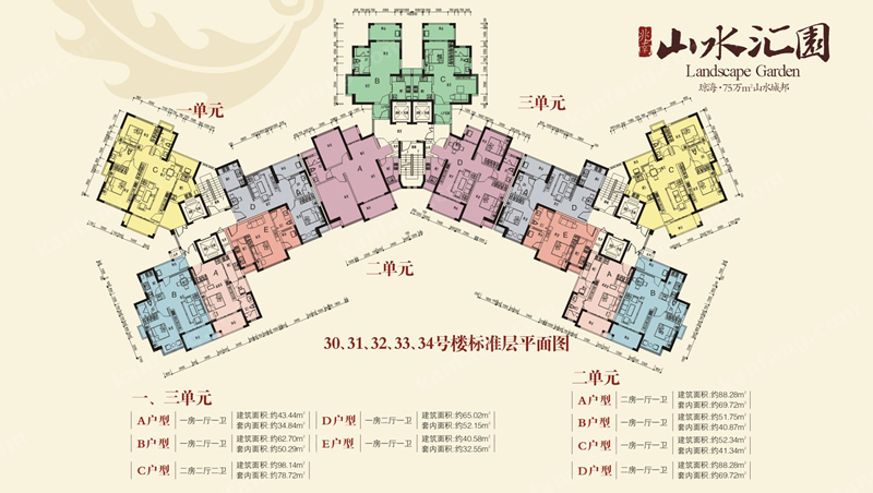 30-34号楼标准层