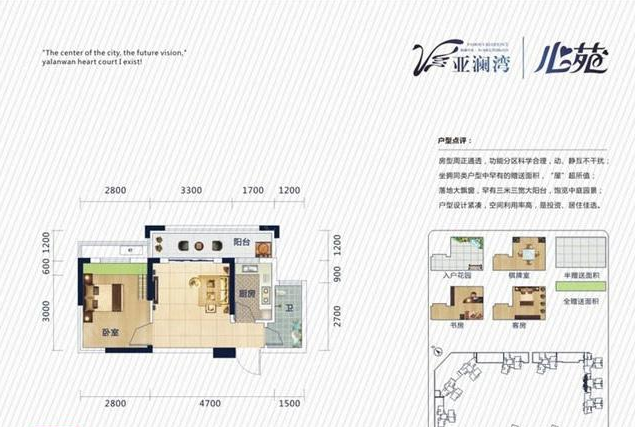 亞瀾灣1棟A戶型