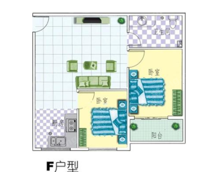 香山花園F戶型