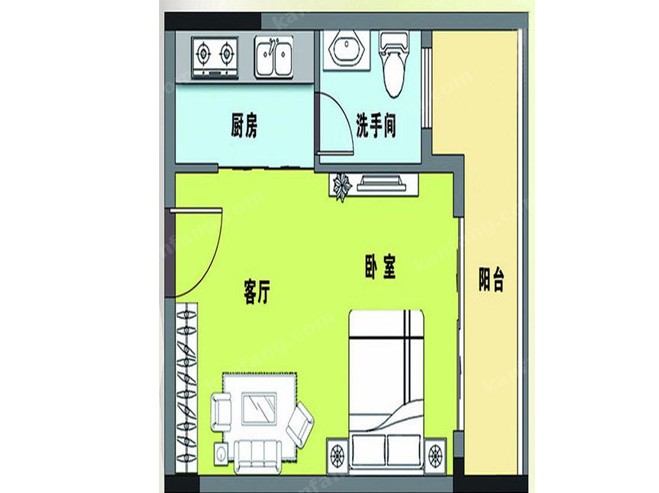 富都國(guó)際休閑公館戶型圖