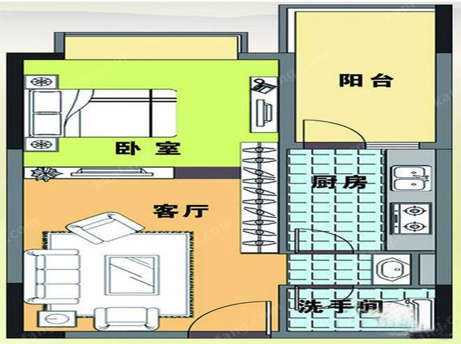 富都國(guó)際休閑公館戶型圖